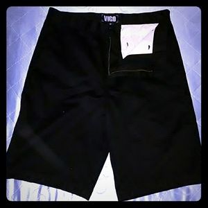 Black Vigo Shorts
